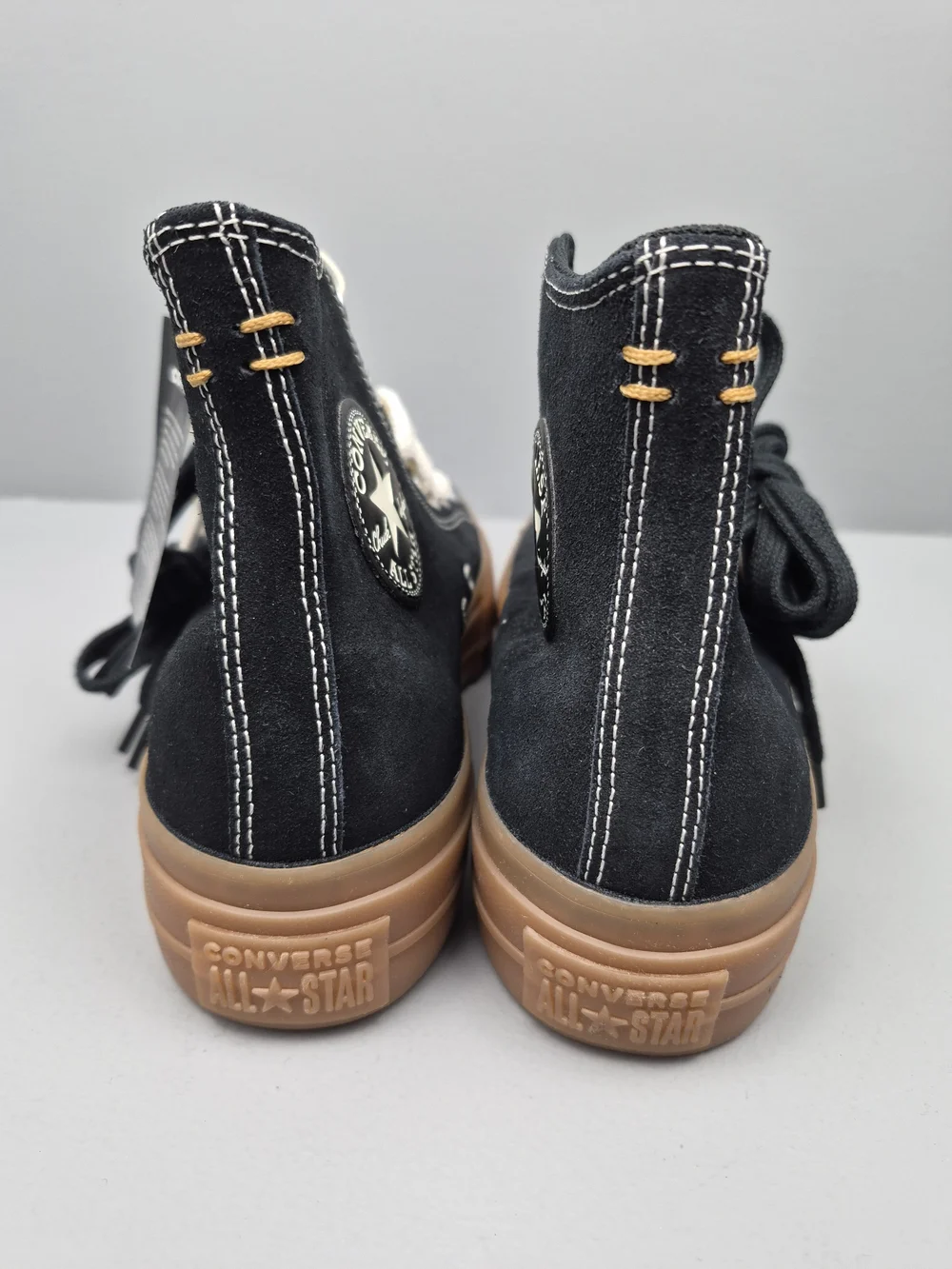 Converse Chuck Taylor All Star Lift Platform High Top Black W sz 8.5 A10460C W - Picture 7 of 10